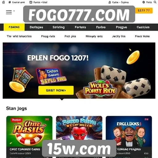 Novidades no cassino FOGO777.COM atraem novos jogadores